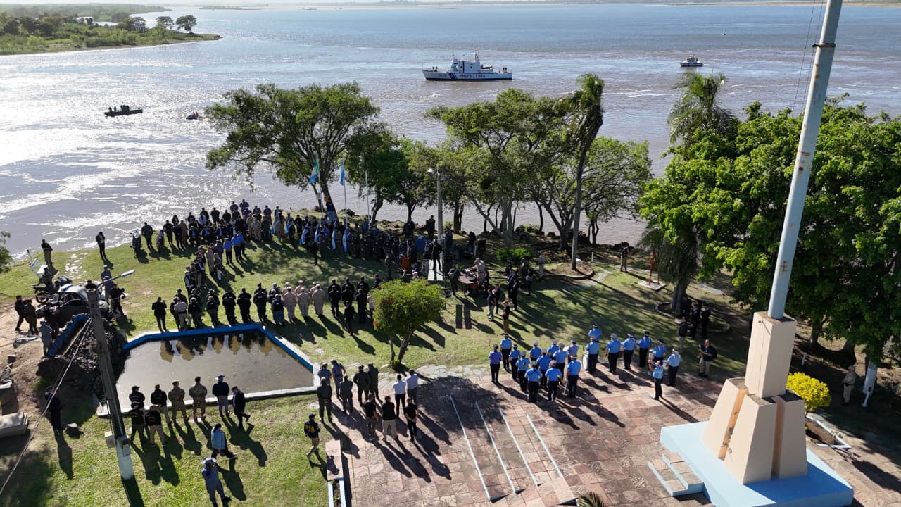 Chaco: Corrientes acompaño lanzamiento de campaña de seguridad de Fuerzas Federales para la Hidrovía