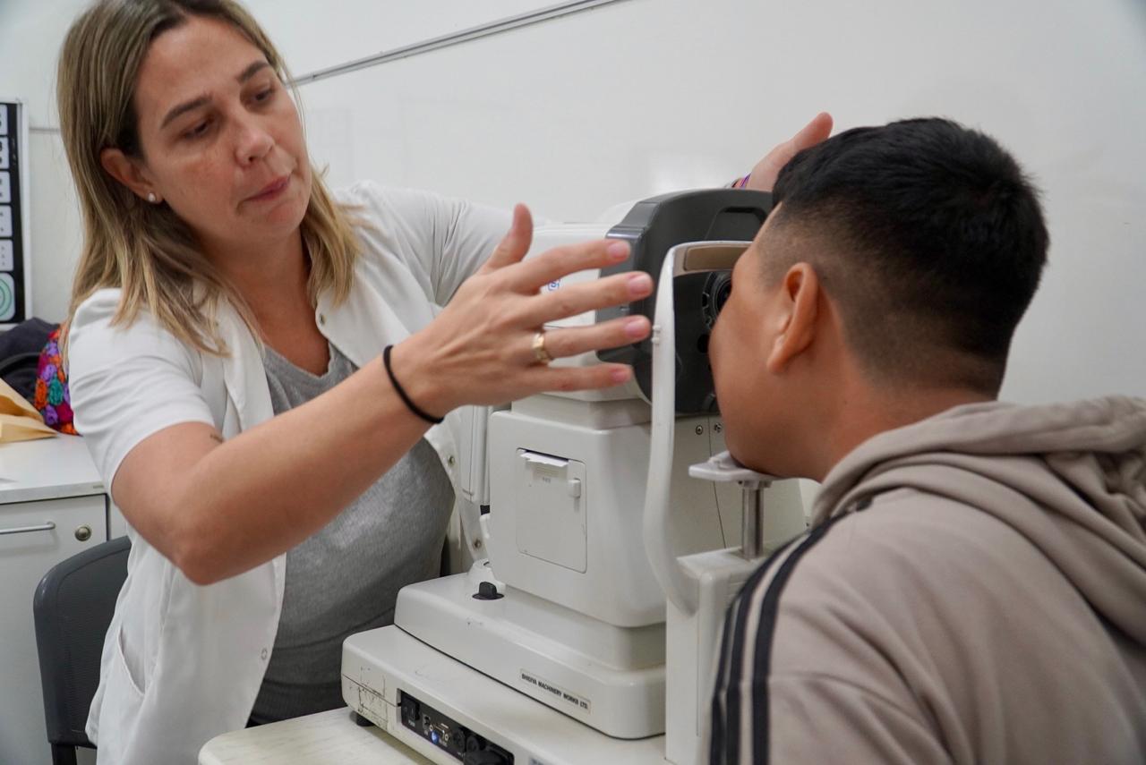 Salud Pública: en Sauce y Juan Pujol arrancaron los operativos oftalmologicos de Desarrollo Social